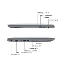 TERRA MOBILE 1717R i7-1355U Windows 11 Pro Notebook 17"