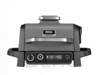 SharkNinja Ninja Woodfire Outdoor Grill, Schwarz, Metall,...