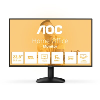 AOC 24B31H LED Monitor 24 Zoll (23,8") Full HD 1920x1080, HDMI/VGA, mattes Display