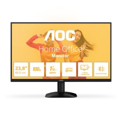AOC 24B35HM2 – 23,8″ Full HD Gaming-Monitor (100 Hz, VA-Panel, 1 ms MPRT, Adaptive Sync)