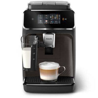 Philips Series 2300 EP2334/10 – Kaffeevollautomat – integrierter Milchaufschäumer – 3 Kaffeespezialitäten – Schwarz
