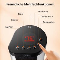 Midea Europe Fan Heater NTH20-17BR –...