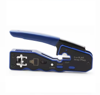 Wooja RJ45 Crimpzange Mini schwarz/blau –...