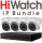 HiWatch HWK-N4142TH-MH IP Bundle 4xTurret PoE Videoüberwachungsset