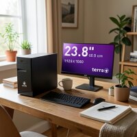Bundle Desktop-Starter (TERRA PC 4000 + 24"...