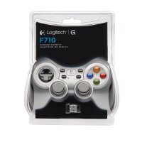 Logitech Wireless Gamepad F710 PC Controller 2,4 GHz Dual-Vibration XInput/DirectInput schwarz
