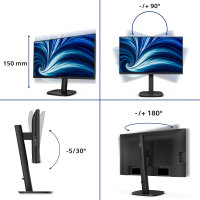 Philips 3000 Series 24B2N3200J/00 Full HD Monitor (60,5 cm/23,8", 1920 x 1080, 4 ms)