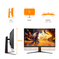 AOC Gaming C32G4Z – 32" FHD Curved Monitor, 260Hz, 0,3ms, VA-Panel