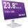 TERRA 24" Business-Monitor (Weiß) – Full-HD, Ergonomischer Standfuß, Greenline Plus