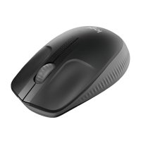Logitech Mouse M190 Wireless FULL-SIZE black für...