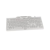 CHERRY Keyboard KC 1000 SC Smartcard [DE] white