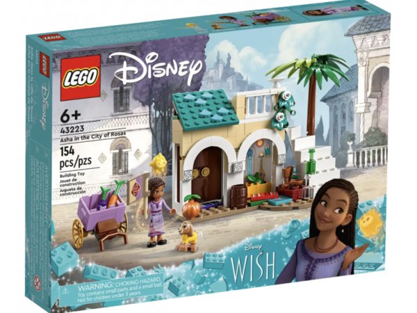 LEGO Disney Wish Asha in der Stadt Rosas 43223