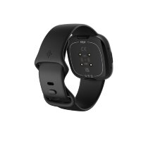 Fitbit Versa 4 - 40 mm - Carbon-Schwarz - intelligente Fitnessuhr Smartwatch