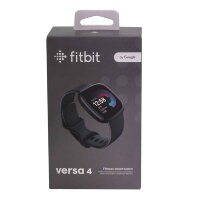 Fitbit Versa 4 - 40 mm - Carbon-Schwarz - intelligente Fitnessuhr Smartwatch