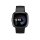 Fitbit Versa 4 - 40 mm - Carbon-Schwarz - intelligente Fitnessuhr Smartwatch