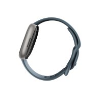 Fitbit Versa 4 - 40 mm - Platin - intelligente Uhr mit Band