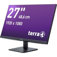 TERRA LCD 2727W 27" Monitor rahmenloses Slim-Design-Display mit Full-HD-Auflösung